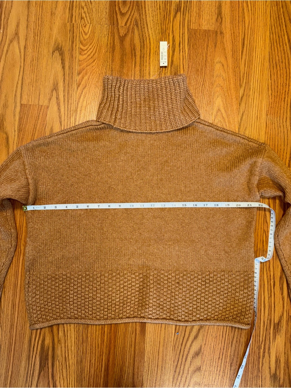Madewell Sadler Boxy Merino Wool Blend Turtleneck Sweater - Picture 9 of 12